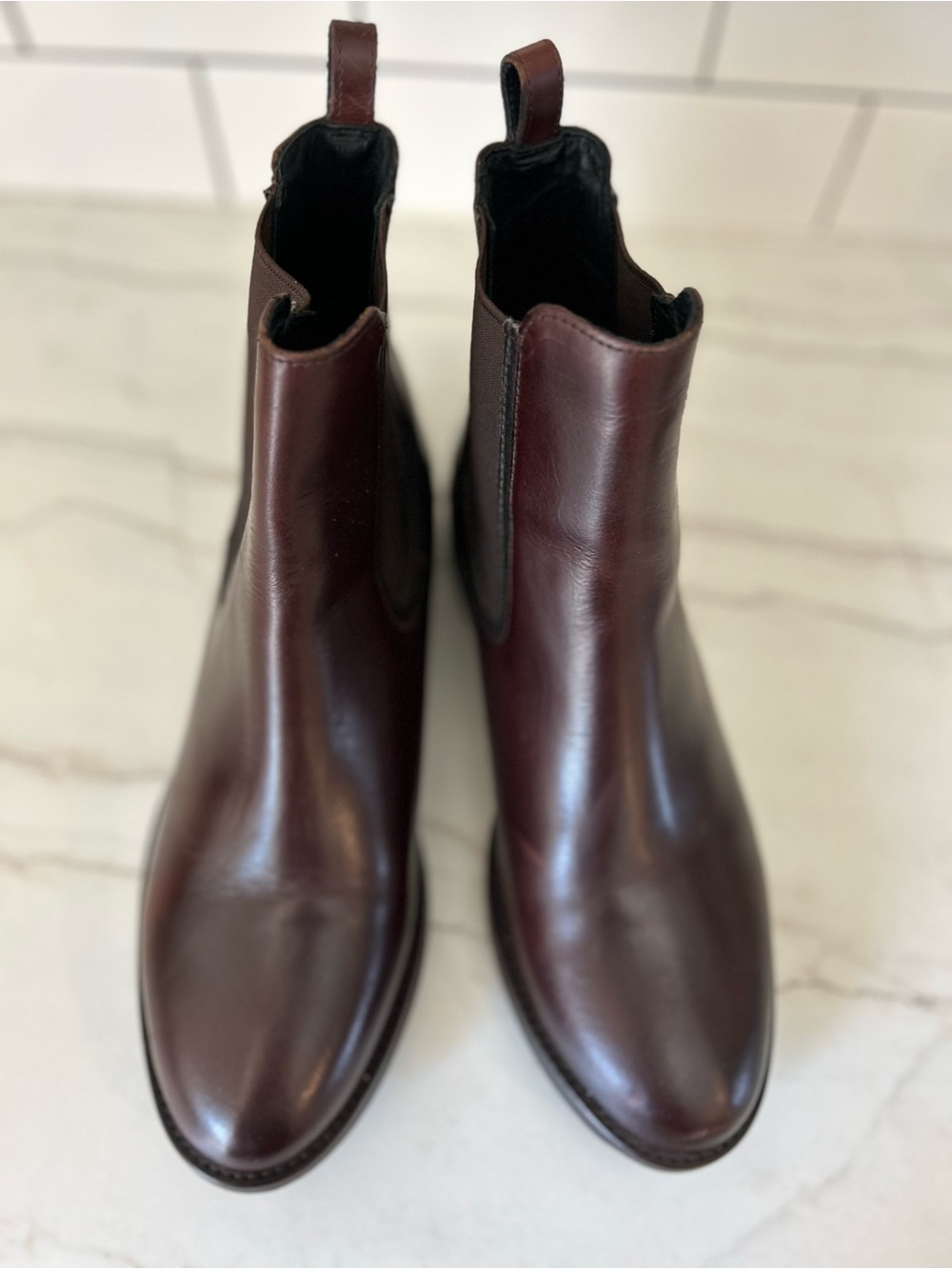 Thursday Boot Company Women's Chelsea Ankle Boots in Black Coffee